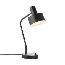 Matis lampa stołowa czarna 1x15W led E27